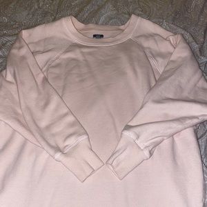 Long oversized Aerie Crewneck